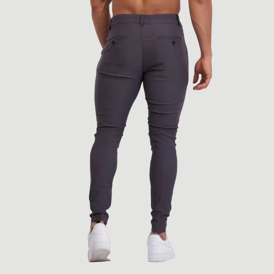 George: Precision Tapered Trousers | Dark Grey