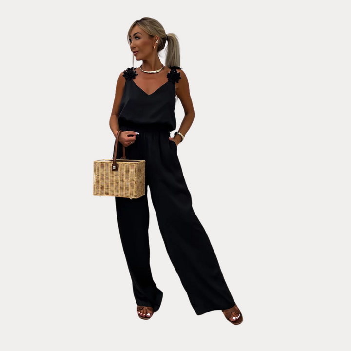 Radiance: Timeless Jumpsuit | Black