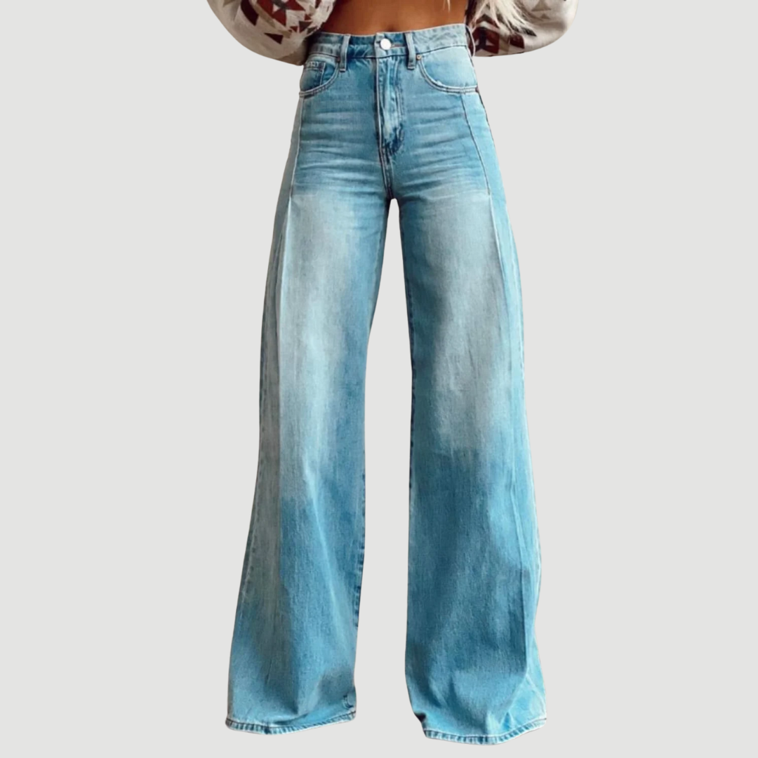 Coletta | High-Waisted Vintage Denim | Blue