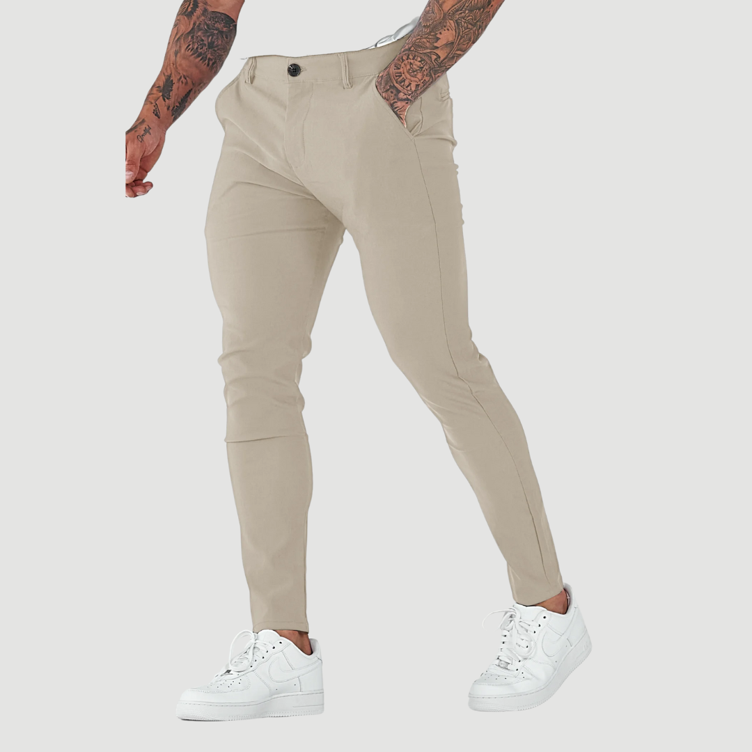 George: Precision Tapered Trousers | Apricot