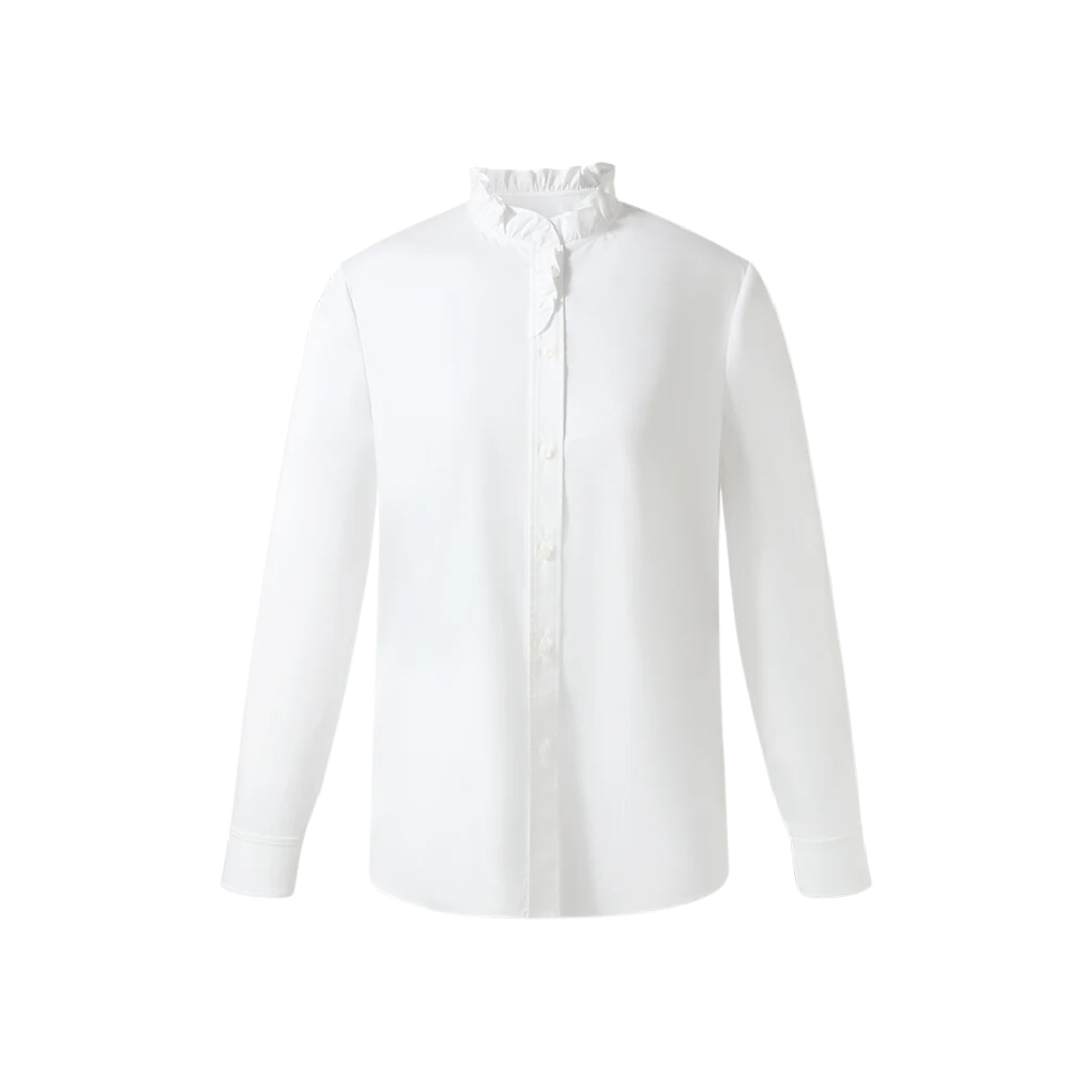 Celeste: Ruffle Collar Shirt