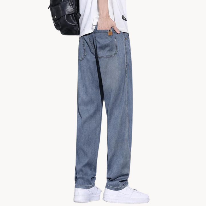 Cody: Straight-Leg Denim | Grey