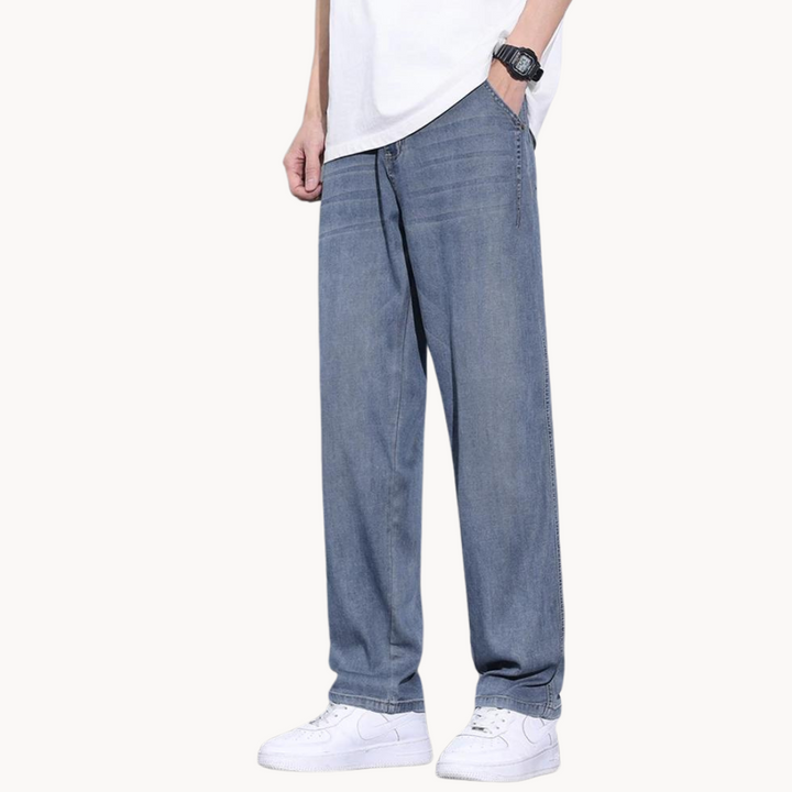 Cody: Straight-Leg Denim | Grey