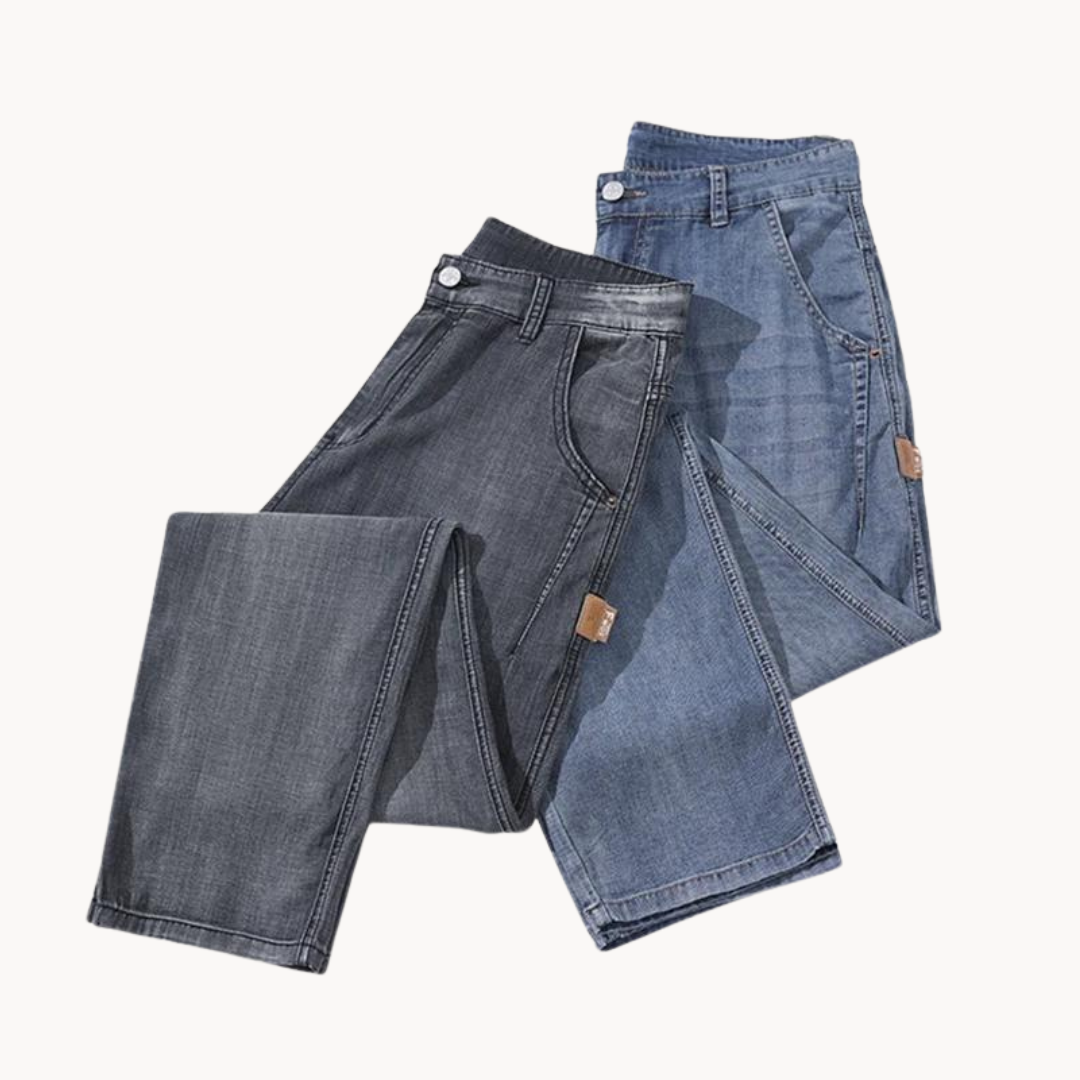 Cody: Straight-Leg Denim | Grey