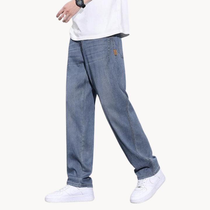 Cody: Straight-Leg Denim | Grey