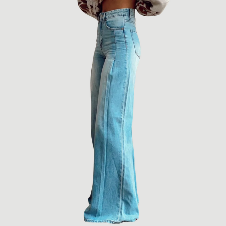 Coletta | High-Waisted Vintage Denim | Grey