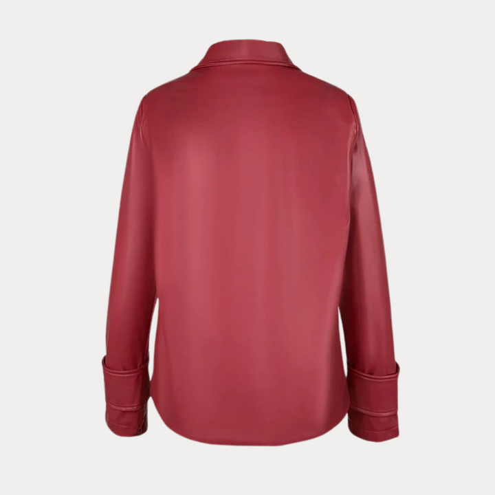 Inferno | Red Leather Jacket