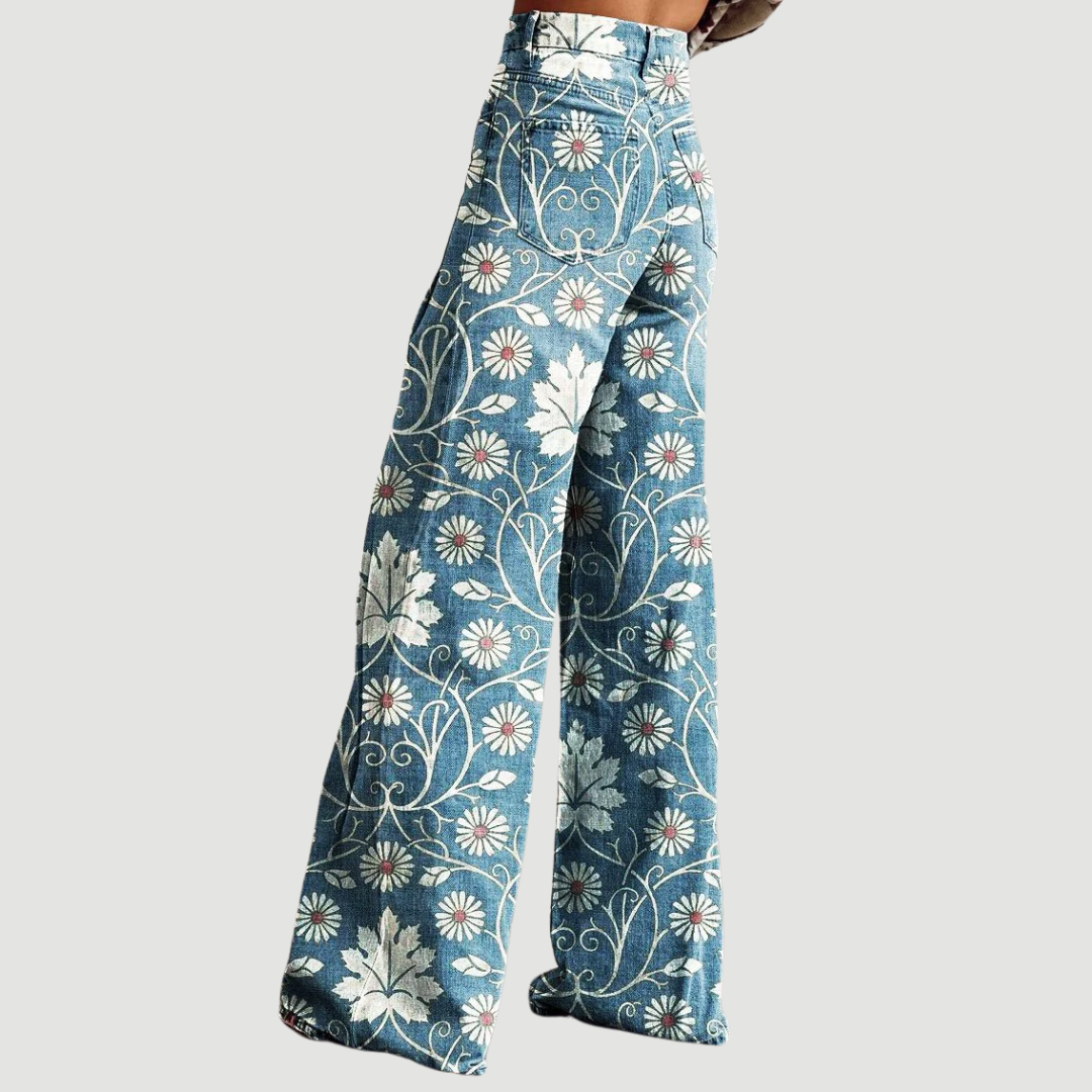 Soraya: Boho Wide-Leg Trousers