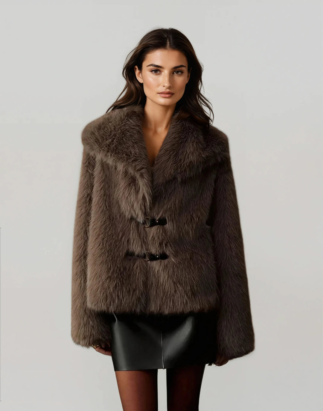 Aurora: Faux Fur Coat