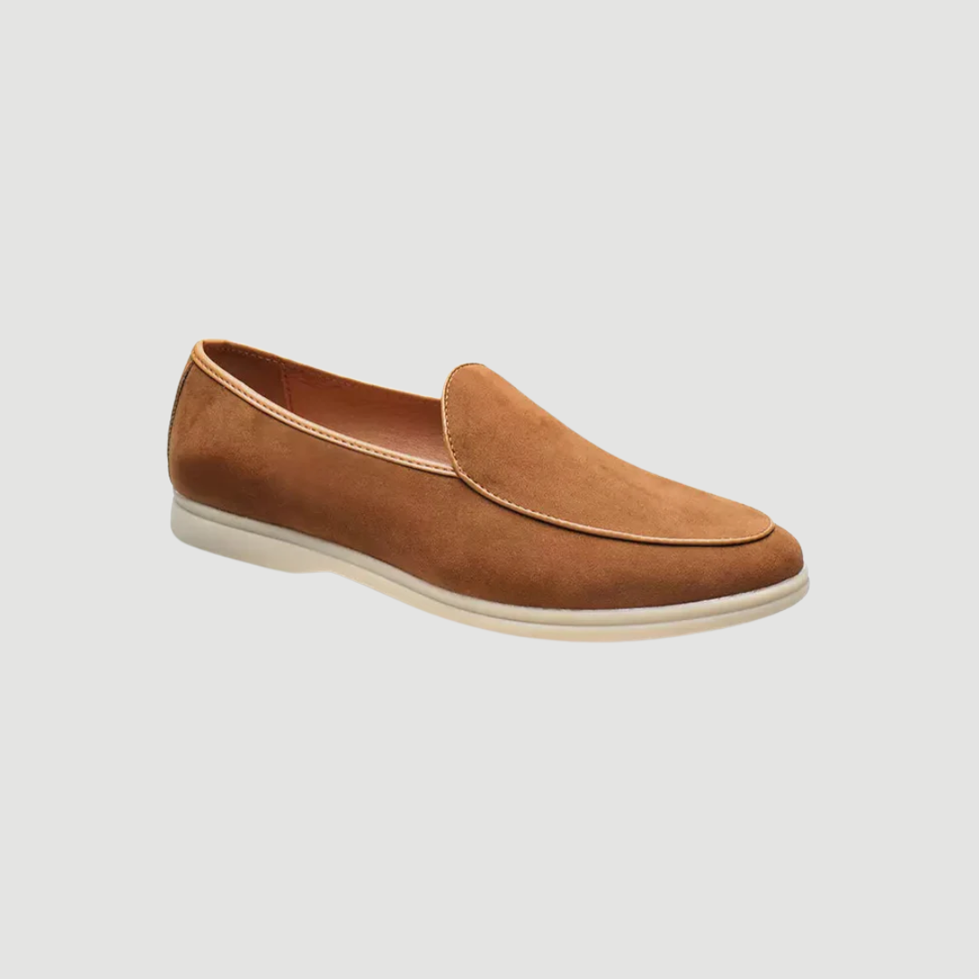 Vittorio: Suede Loafers | Black