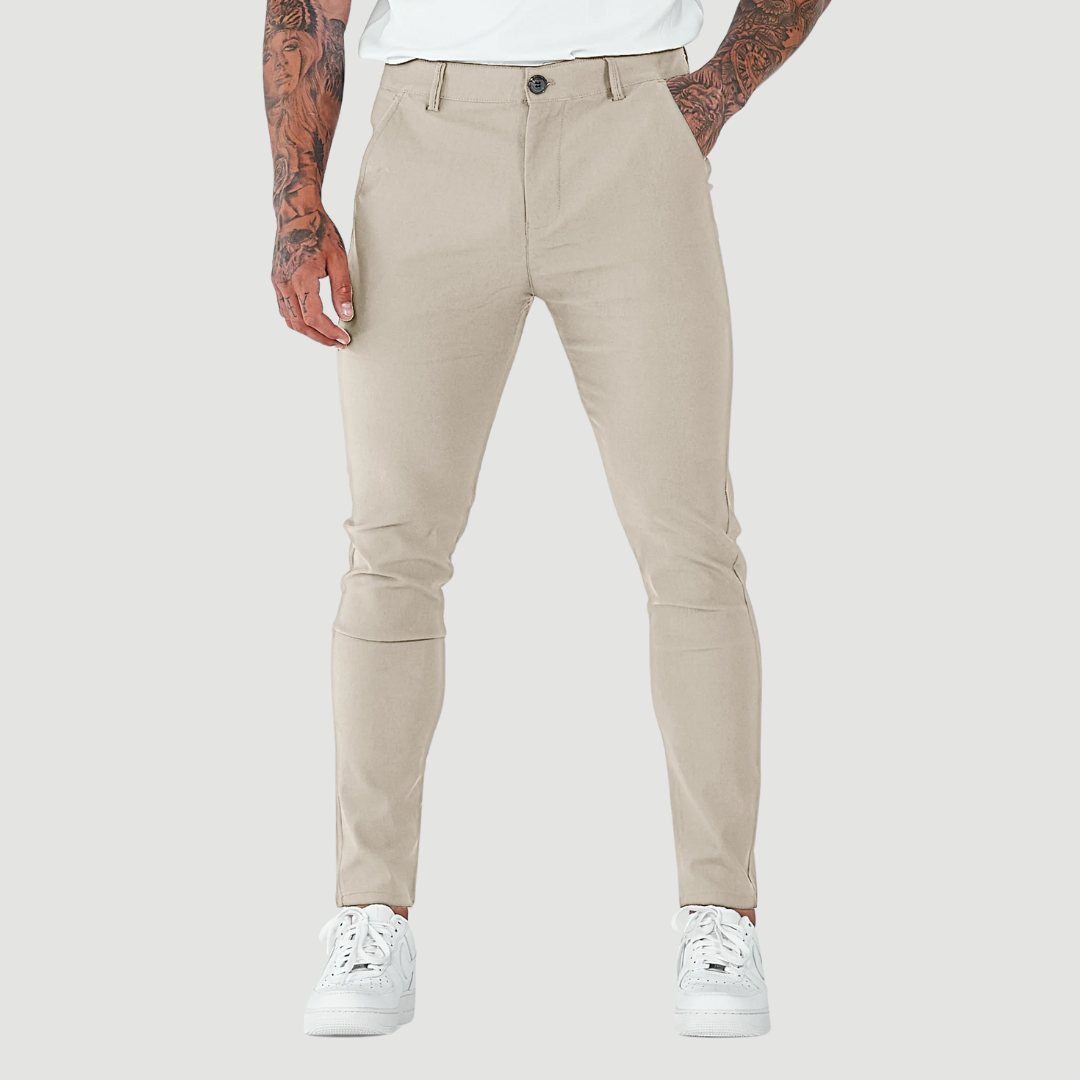 George: Precision Tapered Trousers | Apricot