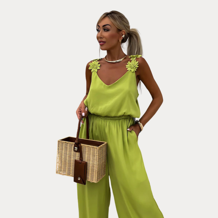 Radiance: Timeless Jumpsuit | Green