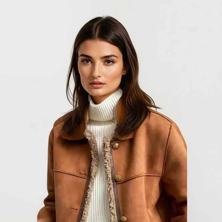 Eleia: Wool Jacket | Brown