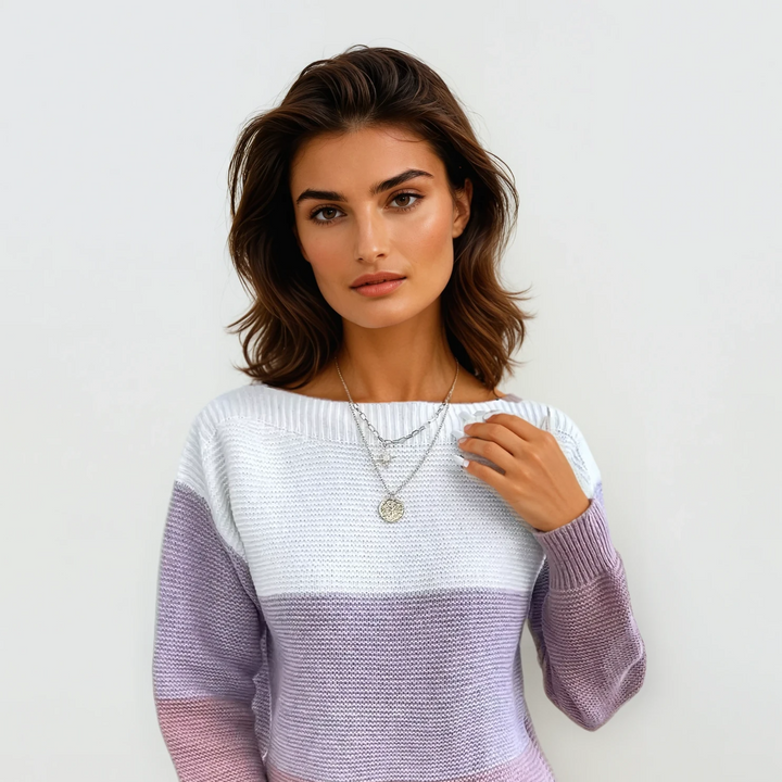 Elara: Luxe Knit | Purple