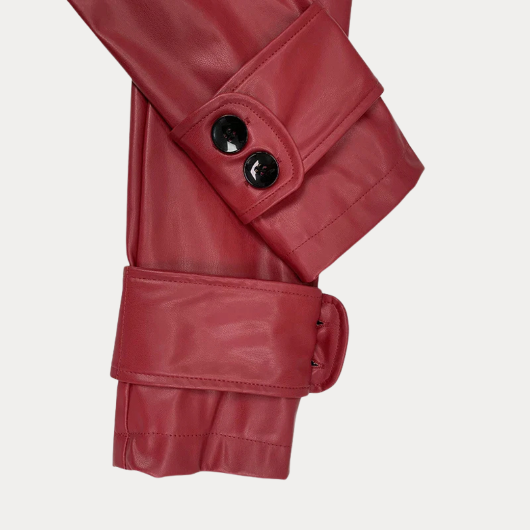 Inferno | Red Leather Jacket