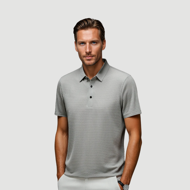 Gentle: Luxury Polo Shirt | Charcoal Green