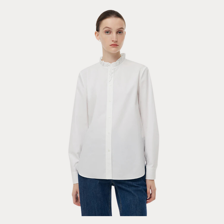 Celeste: Ruffle Collar Shirt