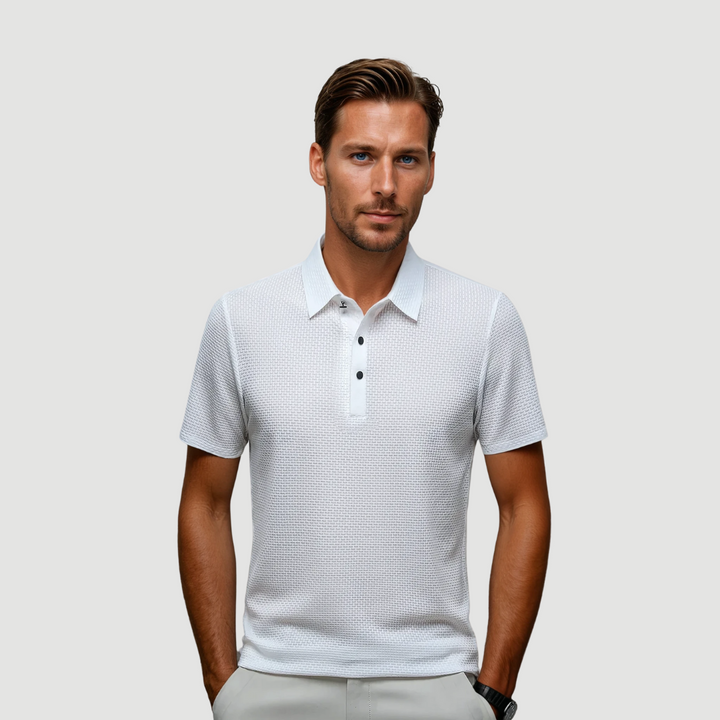 Gentle: Luxury Polo Shirt | Charcoal Green