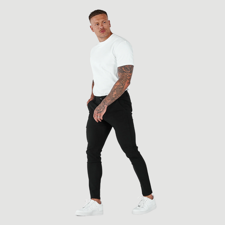 George: Precision Tapered Trousers | Black