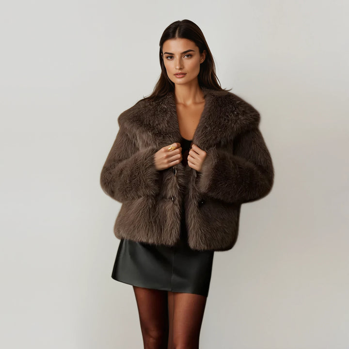 Aurora: Faux Fur Coat