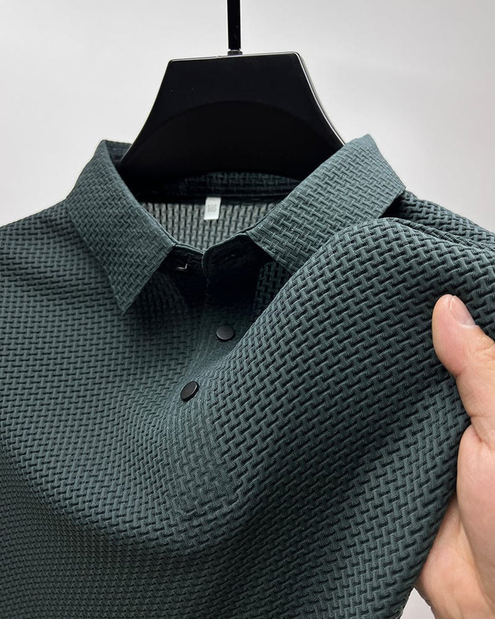 Gentle: Luxury Polo Shirt | Grey