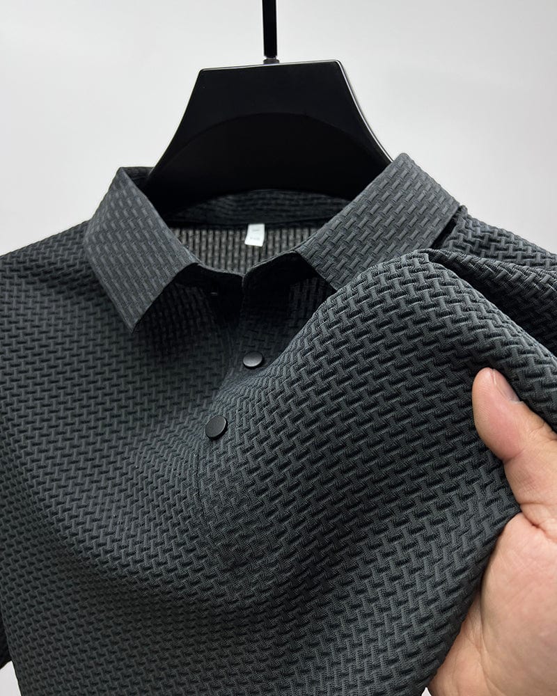 Gentle: Luxury Polo Shirt | Grey