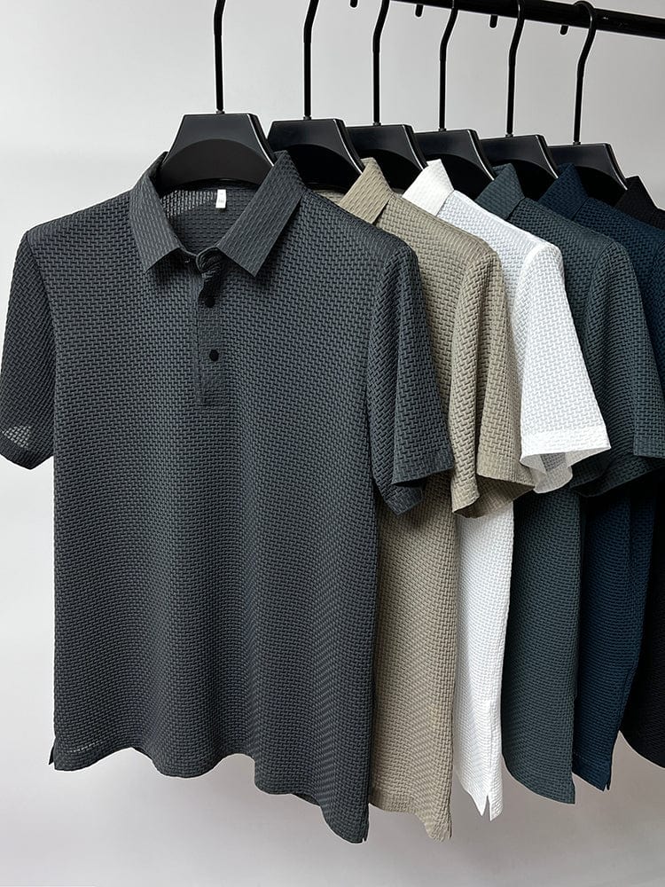 Gentle: Luxury Polo Shirt | Charcoal Green