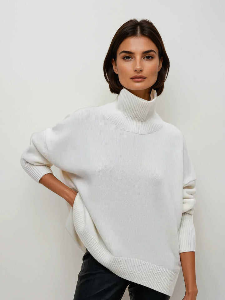 Calista: Luxe Knit Jumper | Grey